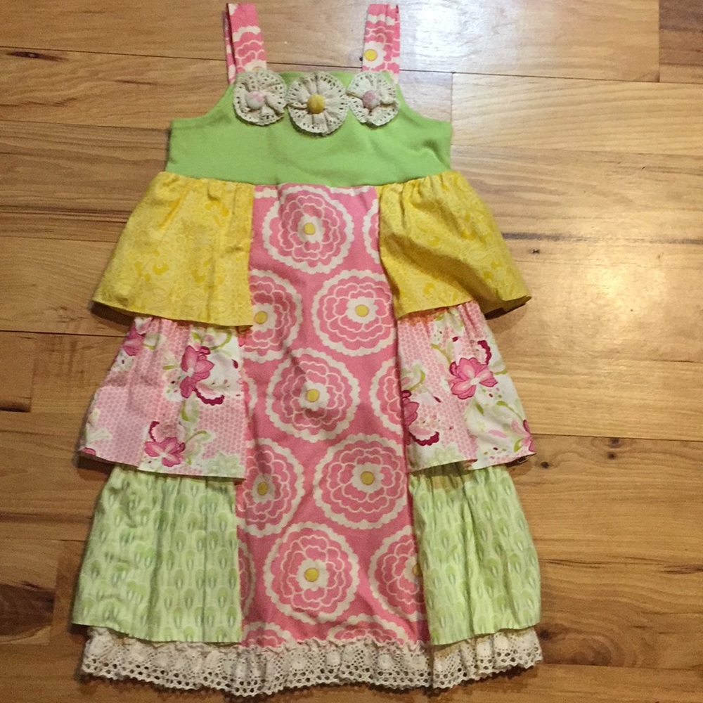 🍑 Peaches and cream layered dress🍑
